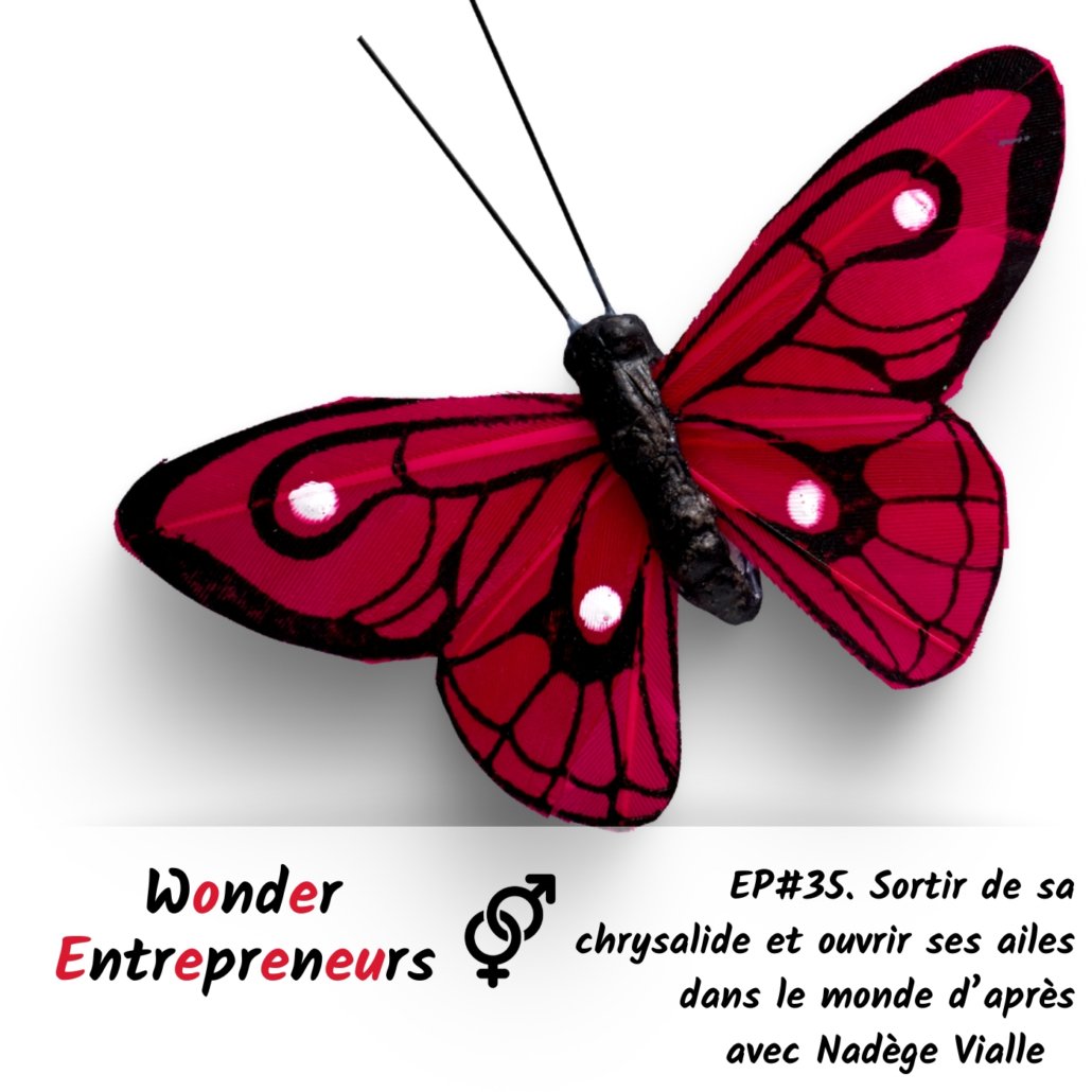 EP 35 PODCAST WONDER ENTREPRENEUR Sortir de sa chrysalide et ouvrir ses ailes dans le monde d’après