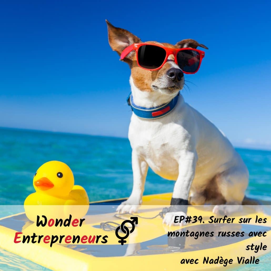 Ep 39 Podcast Wonder Entrepreneurs Surfer sur les montagnes russes