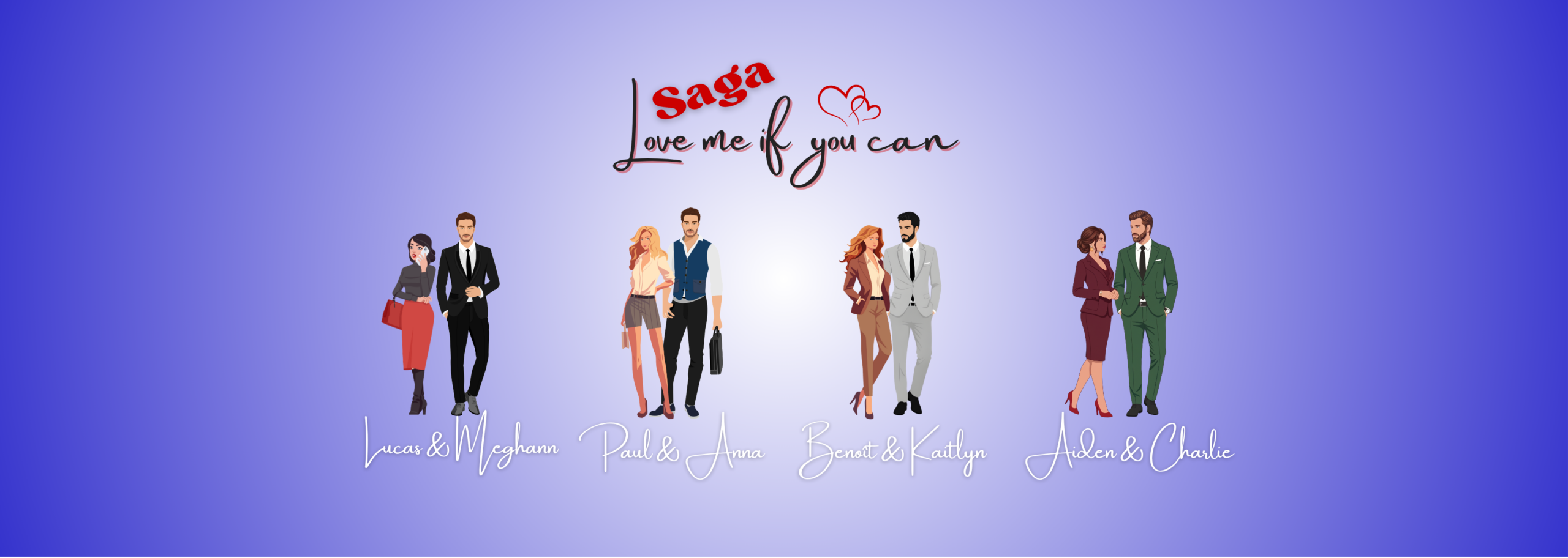 Saga Love me if you can par Nadège Vialle